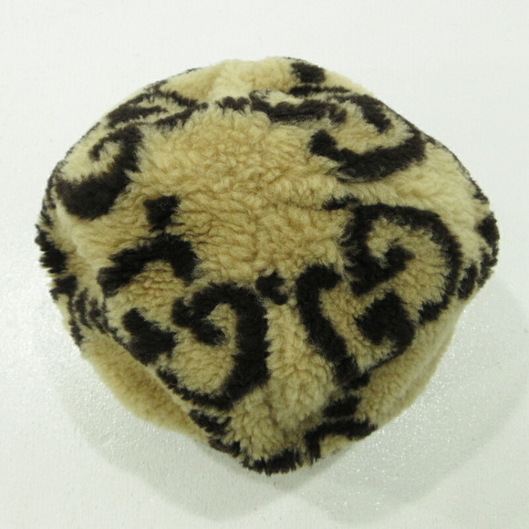 Gucci Boa Knit Cap Beige - Picture 3 of 9